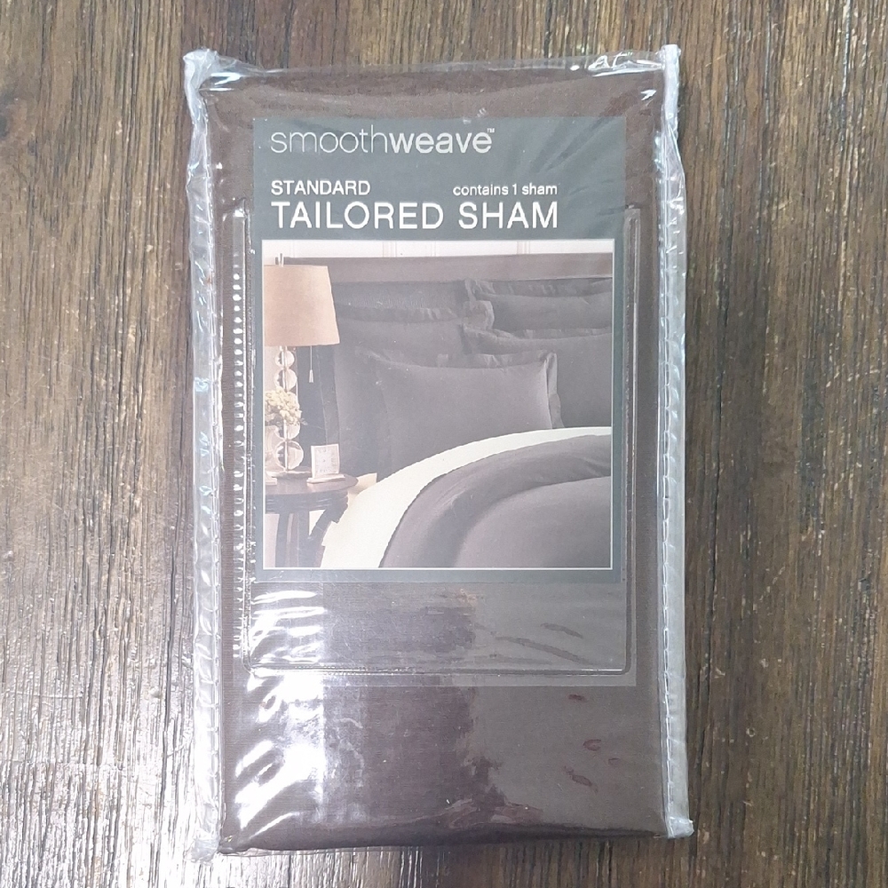 Brown Tailored Sham